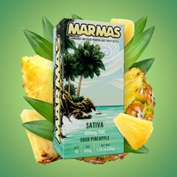 Home marmas edibles – sour pineapple sativa | cbd 3:1