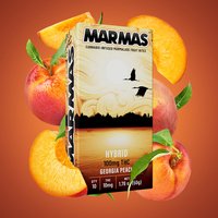 marmas edibles – georgia peach hybrid cbd 1:1