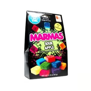 marmas edibles – sour apple | hybrid | 10pk
